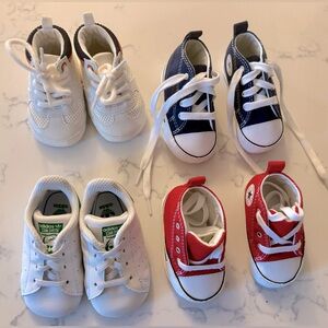 Baby Converse/ Adidas Stan Smith Bundle